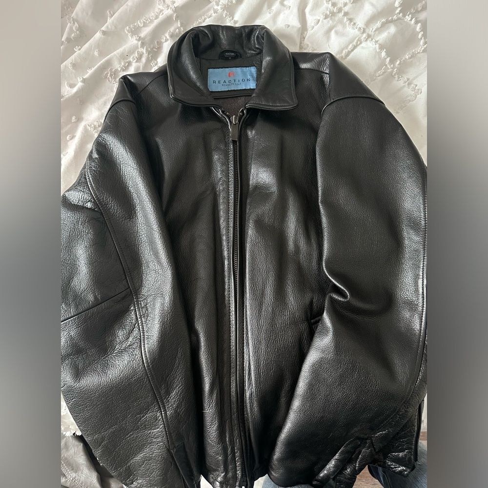 Kenneth Cole leather jacket